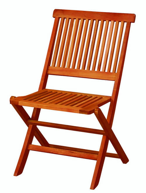 木頭摺疊椅